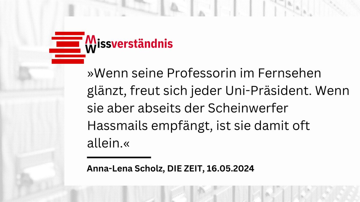 RRC Science Communication Research (@rrc_wisskomm) on Twitter photo Beschränkt sich die #Wisskomm-Förderung zu sehr auf reine Image-Kommunikation und entzieht sich ihrer Gesamtverantwortung? <a href="/doc_scholz/">Anna-Lena Scholz</a> ordnet in <a href="/DIEZEIT/">DIE ZEIT</a> die Ergebnisse der neuen  <a href="/DZHW_info/">DZHW</a>-Studie zur #Wissenschaftsfeindlichkeit ein. #Wissverständnis
zeit.de/2024/22/wissen… Beschränkt sich die #Wisskomm-Förderung zu sehr auf reine Image-Kommunikation und entzieht sich ihrer Gesamtverantwortung? <a href="/doc_scholz/">Anna-Lena Scholz</a> ordnet in <a href="/DIEZEIT/">DIE ZEIT</a> die Ergebnisse der neuen  <a href="/DZHW_info/">DZHW</a>-Studie zur #Wissenschaftsfeindlichkeit ein. #Wissverständnis
zeit.de/2024/22/wissen…