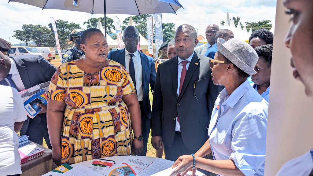 We have hosted the Guest of Honour, Hon Babirye Milly Babalanda, @millybabalanda, the Minister for the Presidency in the Cabinet of Uganda. We shared about our work in the fight to #EndHIVby2030 with the honourable minister, who was awarded for her contribution towards the