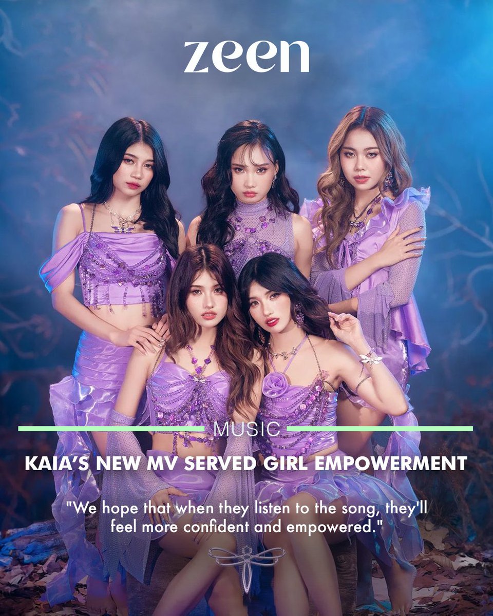 #KAIA's new music video beautifully showcases the five-member group’s growth from their debut days to a more confident phase, hoping audiences will channel the same thing. #PPop #PPopRise 📸 @KAIAOfficialPH @KAIA_Members