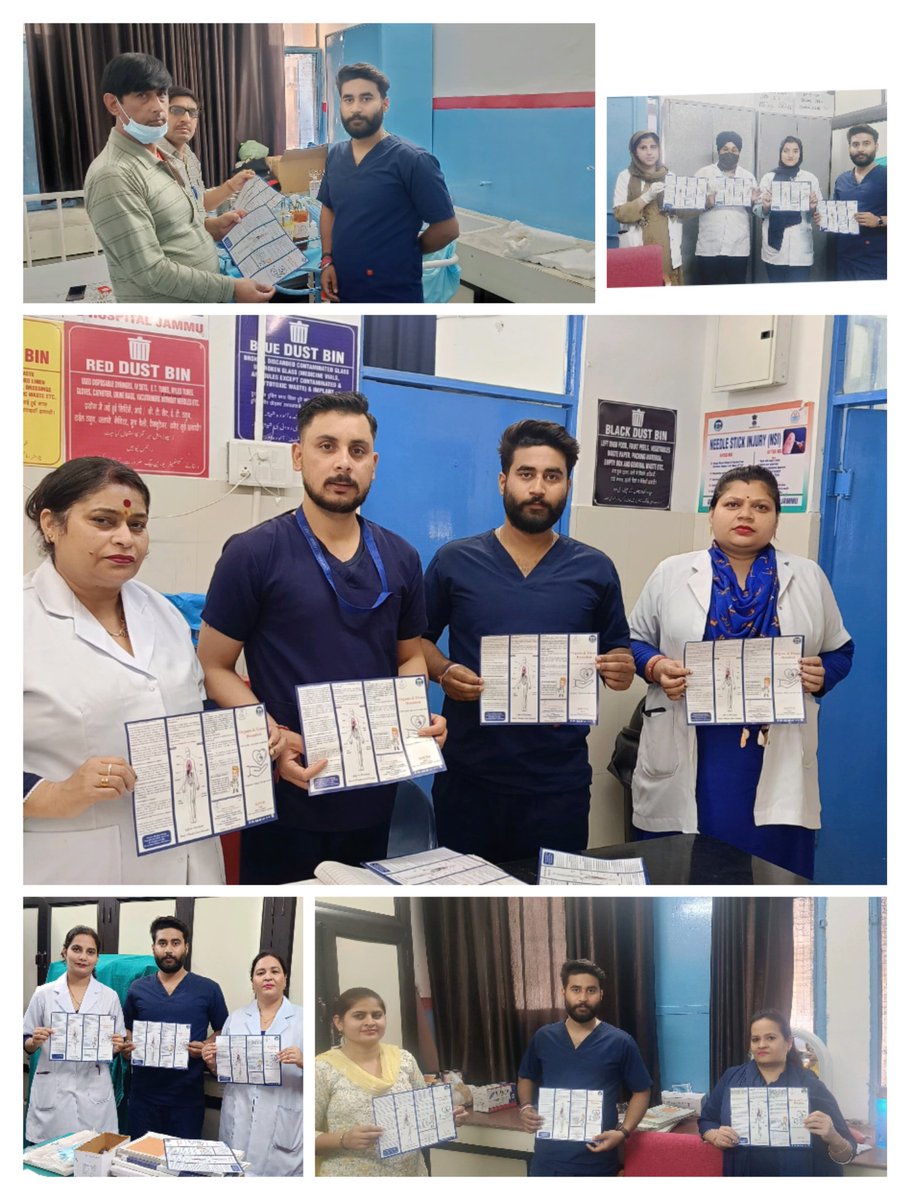 In order to create awareness in IPDs , transplant coordinators of GMCH are distributing Phamplets to attendants and staff and motivating them to pledge for organ donation.