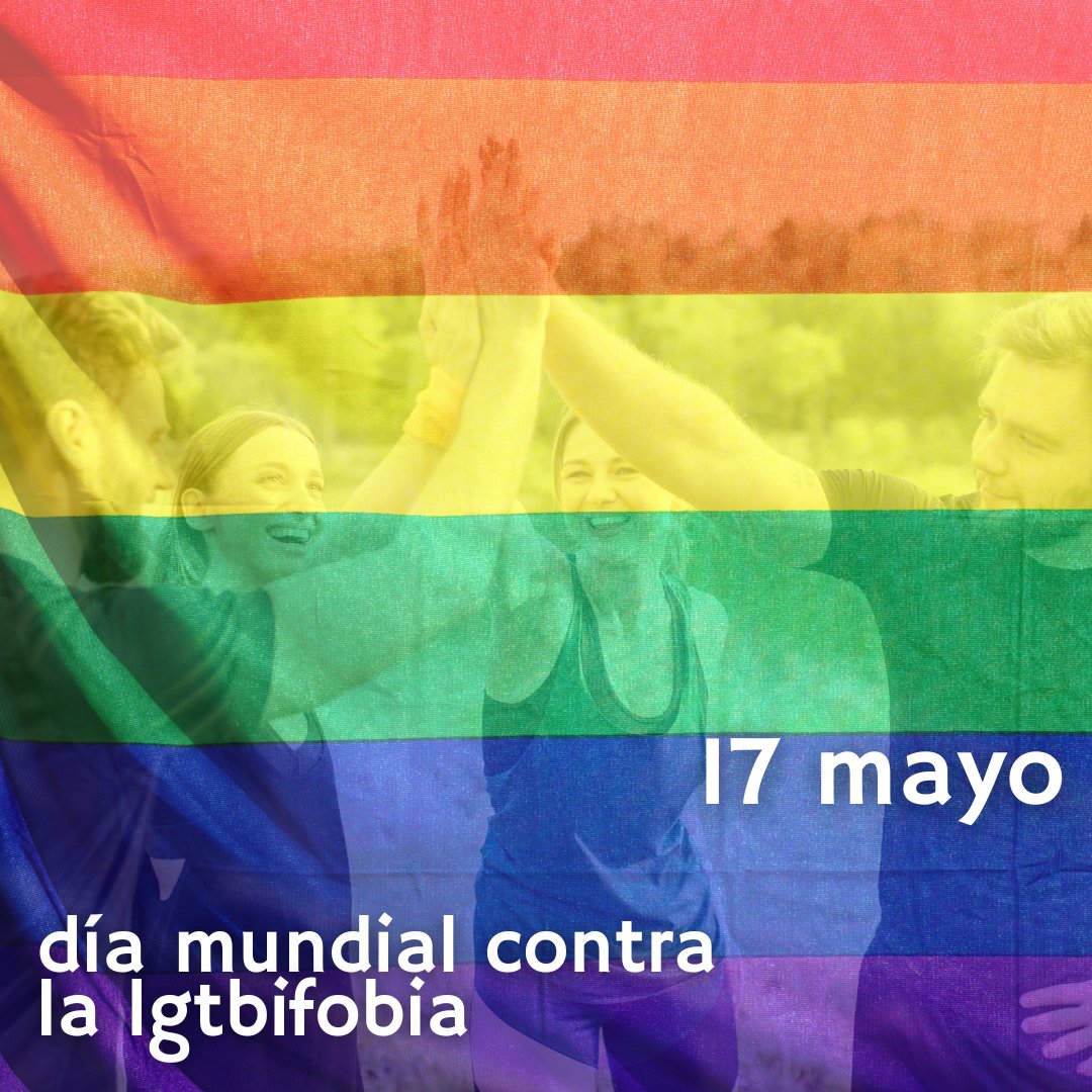 🌍 Día Mundial contra la #LGTBIfobia
🚫 Fuera la discriminación en el deporte y en la sociedad.
✅ Diversidad ✅ Igualdad ✅ Respeto
#Chiclana #DíaMundialContraLaLGTBIFobia #LGTBI