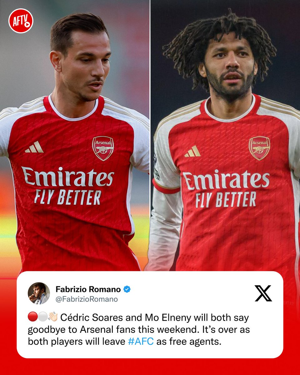 Do you think it's the right time for Cedric and Elneny to leave? 👋