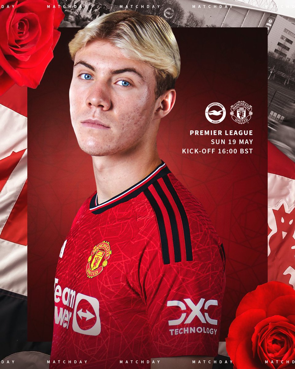 ManUtd's tweet photo. 📣 MATCHDAY 📣

Time for our 2023/24 #PL finale on the south coast 👊

#MUFC || #BHAMUN https://t.co/NQULL1MWpE