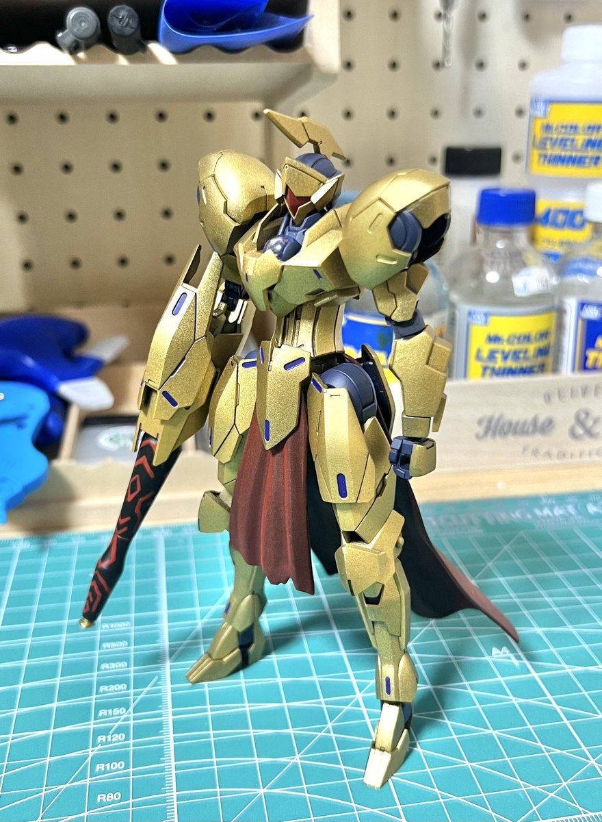 RiddheMarcenas0's tweet image. ミカエリス・エア【Code Gilgamesh】完成しました!
「さぁ、見果てぬ夢の結末を知るがいい。」
何かと不遇なミカエリスをギルガメッシュの鎧をイメージして製作しました。
#ガンプラ #ギルガメッシュ