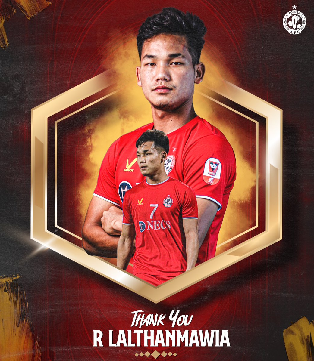 Today, we bid farewell to our very own R Lalthanmawia, His journey from our academy to the first team has been truly inspiring. We express our gratitude for his dedication and valuable contributions to the club. We The People’s Club wish him the very best for his future!