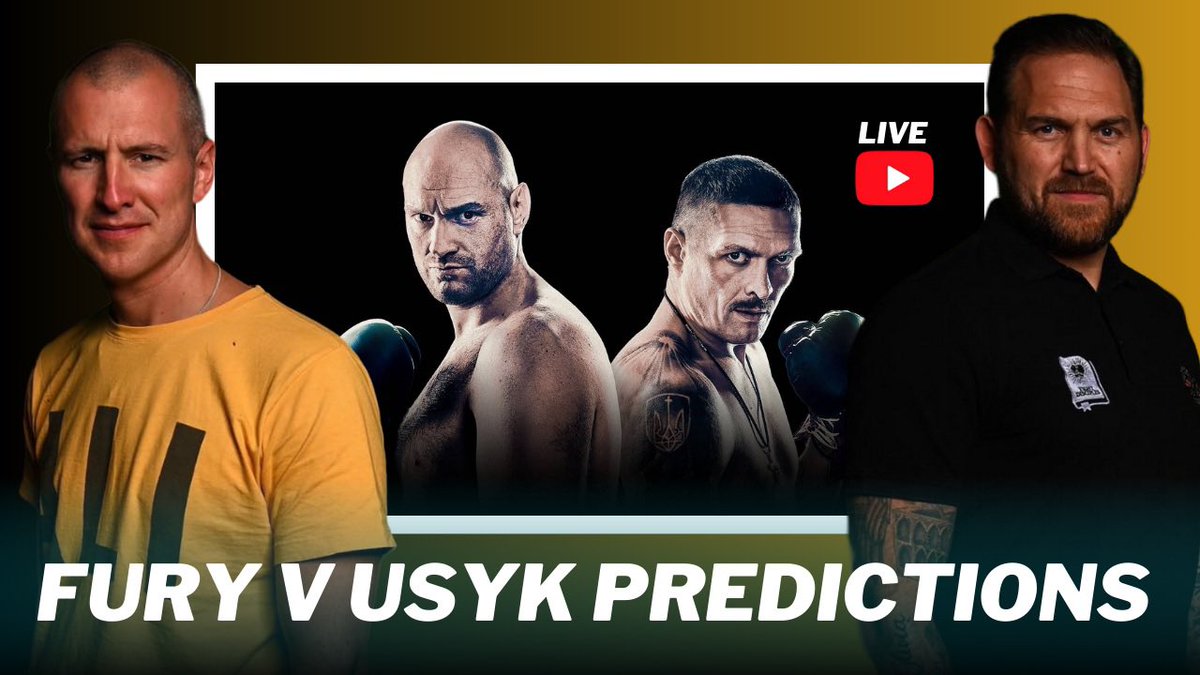 🚨LIVE🚨 It’s the last one before the fight. No sitting on the fence. A run through of the undercard. Main event predictions. Starts at 12PM WATCH👉🏻 youtube.com/live/nusdhiLxC…