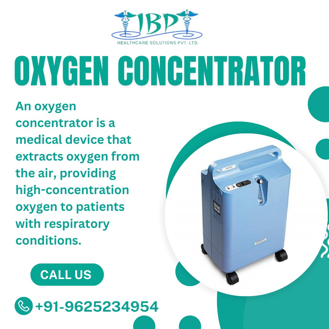 An oxygen concentrator is a medical device that extracts oxygen from the air, providing high-concentration oxygen to patients with respiratory conditions.
#oxygenconcentrator