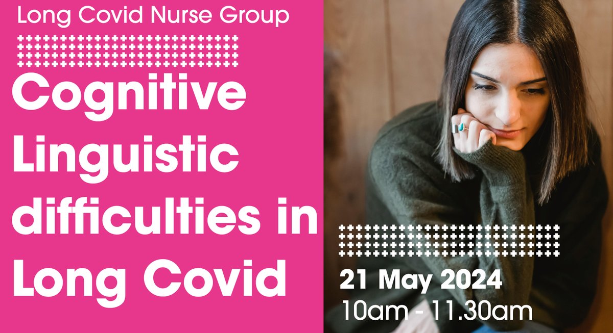 Join us for our #LongCovid #Nurse group meeting next Tuesday 21 May 10-11.30. Theme is #cognitive linguistic difficulties in Long Covid featuring speakers from The Royal College of Speech & Language Therapists @RCSLT Book your free place here: qni.org.uk/news-and-event…