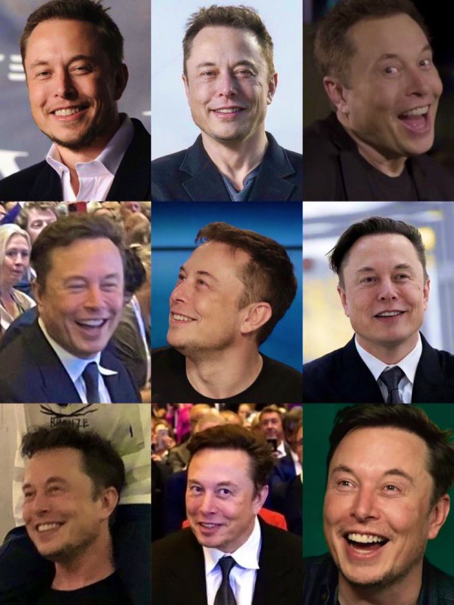 Elon Musk has the greatest smile. He makes humans happy. Agree? @elonmusk 🫶