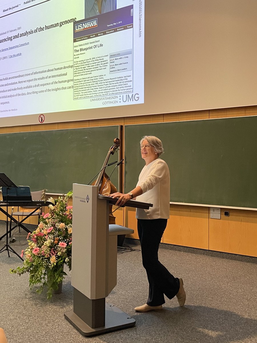 Yesterday was the inauguration ceremony of IEHHS (Institute of ethics and history of health in society), and it was lovely and interesting and I'm so proud to be a part of it.
We had great talks from Martina Kadmon, Frank Kramer, Claudia Wiesemann and Michael Parker &gt;&gt;