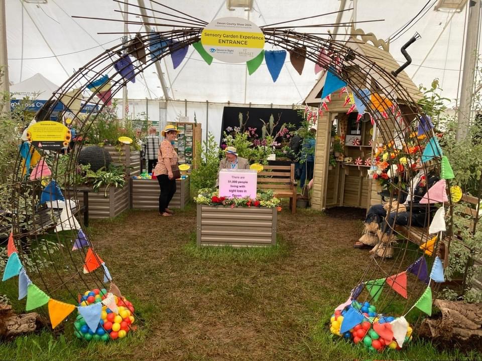 DevonCountyShow's tweet image. Immerse yourself in a sensory wonderland! 🌷🌻Thank you to @DevonInSight for creating our enchanting #sensorygarden, which has been enjoyed by so many wonderful visitors already.

Here you can also find @InFocusCharity. 

Come and experience the magic firsthand!