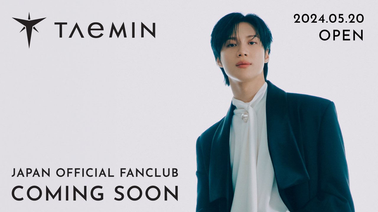 TAEMIN JAPAN OFFICIAL on X: 