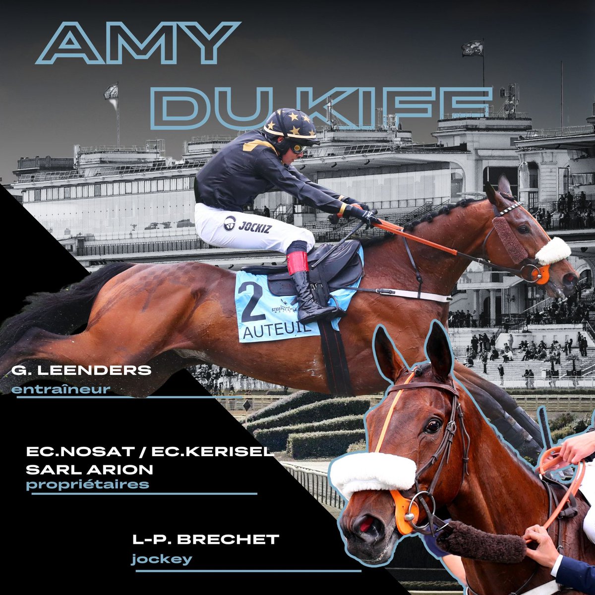 GabrielLeenders's tweet image. Derniers galops ✅ 
🎲Les dés sont maintenant jetés en amont d’un grand Week-End de courses ! 
⭐️Bonne chance à tous les entourages de tous les participants…
🙌Vive les courses @francegalop ! 
🔹#grandsteeplechase masters ! 
#onlacherien