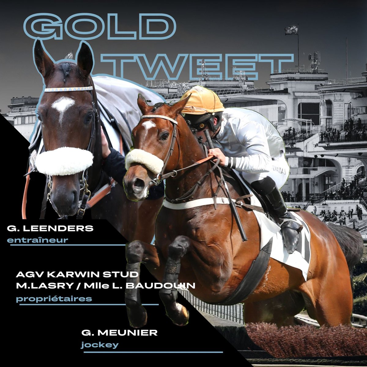 GabrielLeenders's tweet image. Derniers galops ✅ 
🎲Les dés sont maintenant jetés en amont d’un grand Week-End de courses ! 
⭐️Bonne chance à tous les entourages de tous les participants…
🙌Vive les courses @francegalop ! 
🔹#grandsteeplechase masters ! 
#onlacherien