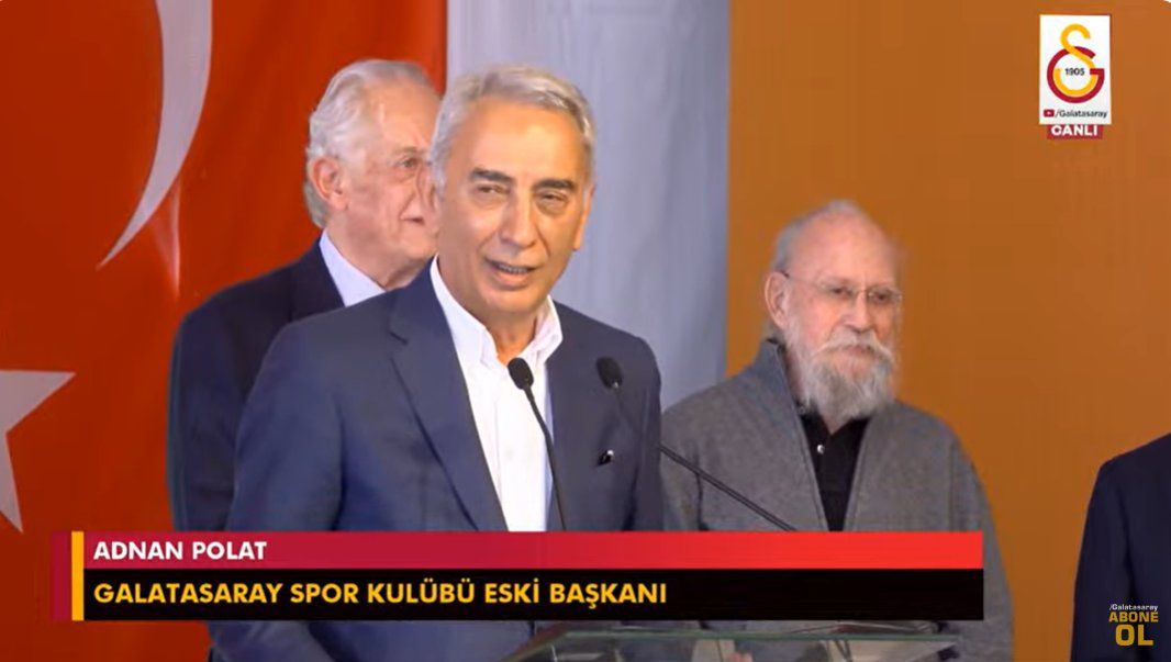 Adnan Polat: “17 Mayıs’ta saat 19.05'de bir torunum doğdu. Babası da adını Aslan koydu. Doğuştan Galatasaraylı böyle olunur.” (Gülerek)