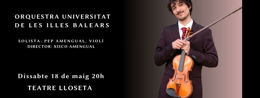 Demà a les 20h, l'Orquestra UIB i l'Orquestra Lauseta ofereixen un concert de música de Txaikovski a l'Auditori de Lloseta. Amb Pep Amengual com a violinista solista. #MúsicaClàssica #Concert #Txaikovski uepmallorca.app/concert-monogr…