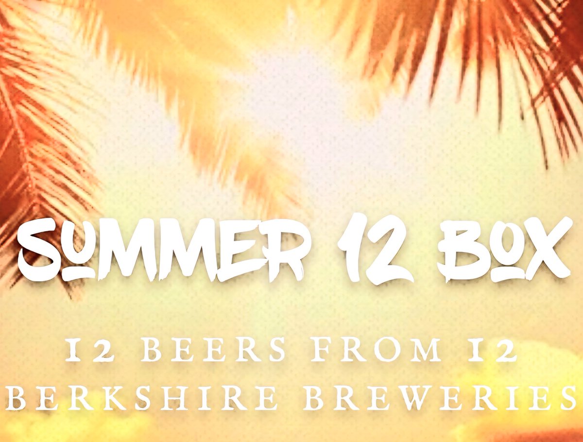 Get Summer ready!!!
berkshirebeerbox.co.uk
☀️☀️☀️🍻🍻🍻☀️☀️☀️