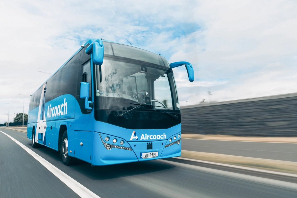 Just after 10am the Aircoach bus to Dublin was raided by Gardai in Co. Louth. A passenger reported two male Guards 'spent more time questioning racialised people on bus'. Guards didn't cite powers or rights meaning Irish passengers offered their Irish passports in fear too. [1/2]