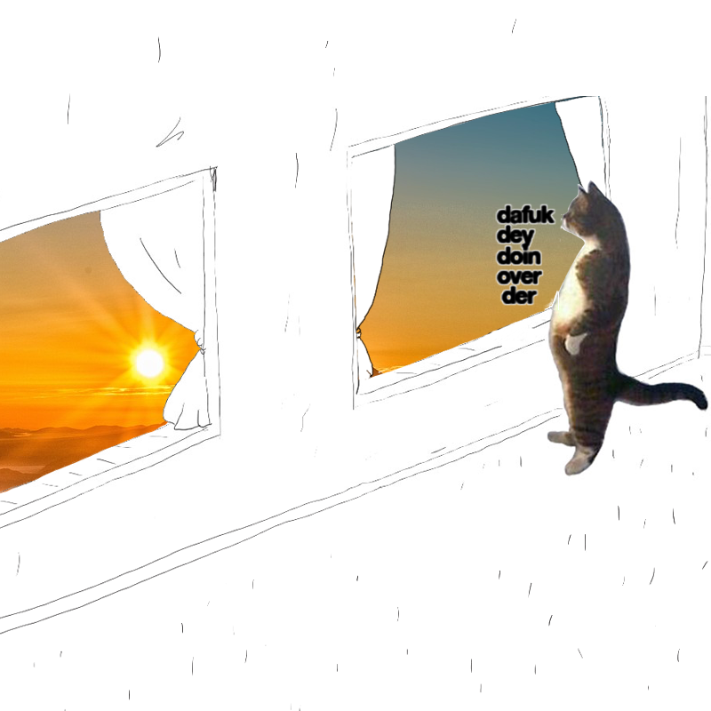 $dafuk is this yellow bright thing coming up there already 😼 

Half of our team did not sleep tonight and we are willing to do another night shift $dafuk!