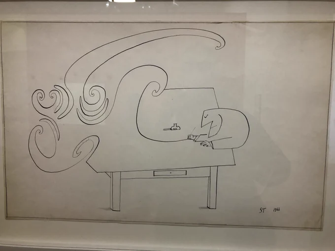 Saul Steinberg original art 