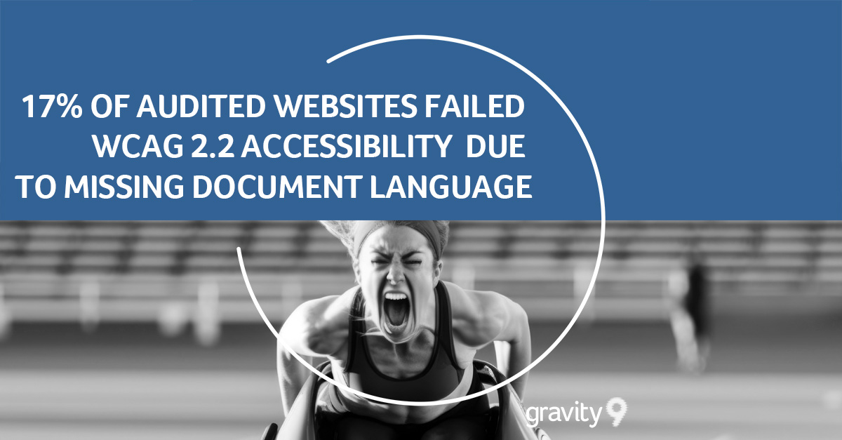 followgravity9's tweet image. When WebAIM completed its yearly audit of 1 million popular websites earlier this year, it found that 17% failed to pass WCAG 2.2 guidelines on accessibility due to missing a Document Language.

gravity9.com/blog/common-ac…

#Accessibility #GAAD #WebAIM #WCAG #EAA