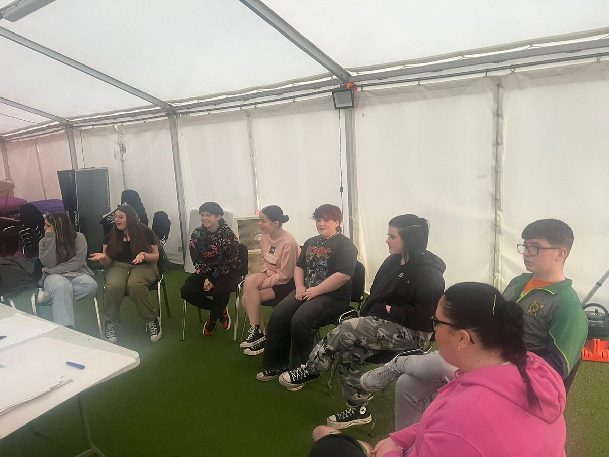Last night we were welcomed to @Lagmoreyouth for our first focus group, giving the young people of West Belfast a voice to speak about challenges around accessing support for mental health, and generating ideas on how to best support them. This generated some excellent