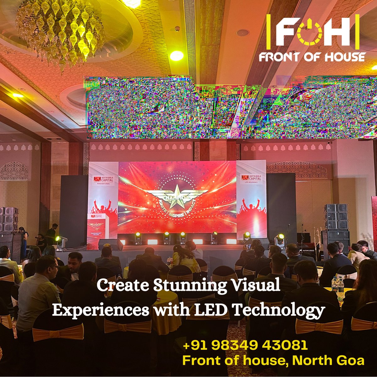 FrontofHouseGoa's tweet image. We&apos;re taking the experience at the Front of House in Goa to a new level with our latest addition – an epic LED wall!

📍Location: maps.app.goo.gl/oe93xGRgBEi14F… 
For more info Call Now 🤙: +91 98349 43081
 #ScreenSetup #EventTech #LEDSetup #LEDwall  #NorthGoa #FrontofHouse #LEDWalls