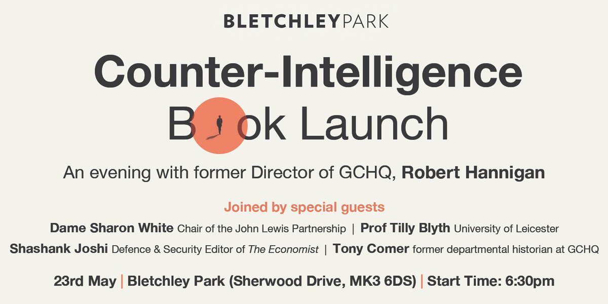 Robert Hannigan, Bletchley Park Trustee and former Director of GCHQ, will be joining us in the Fellowship Auditorium for a very special event to celebrate the launch of his new book, Counter-Intelligence: What the Secret World Can Teach Us About Problem-solving and Creativity