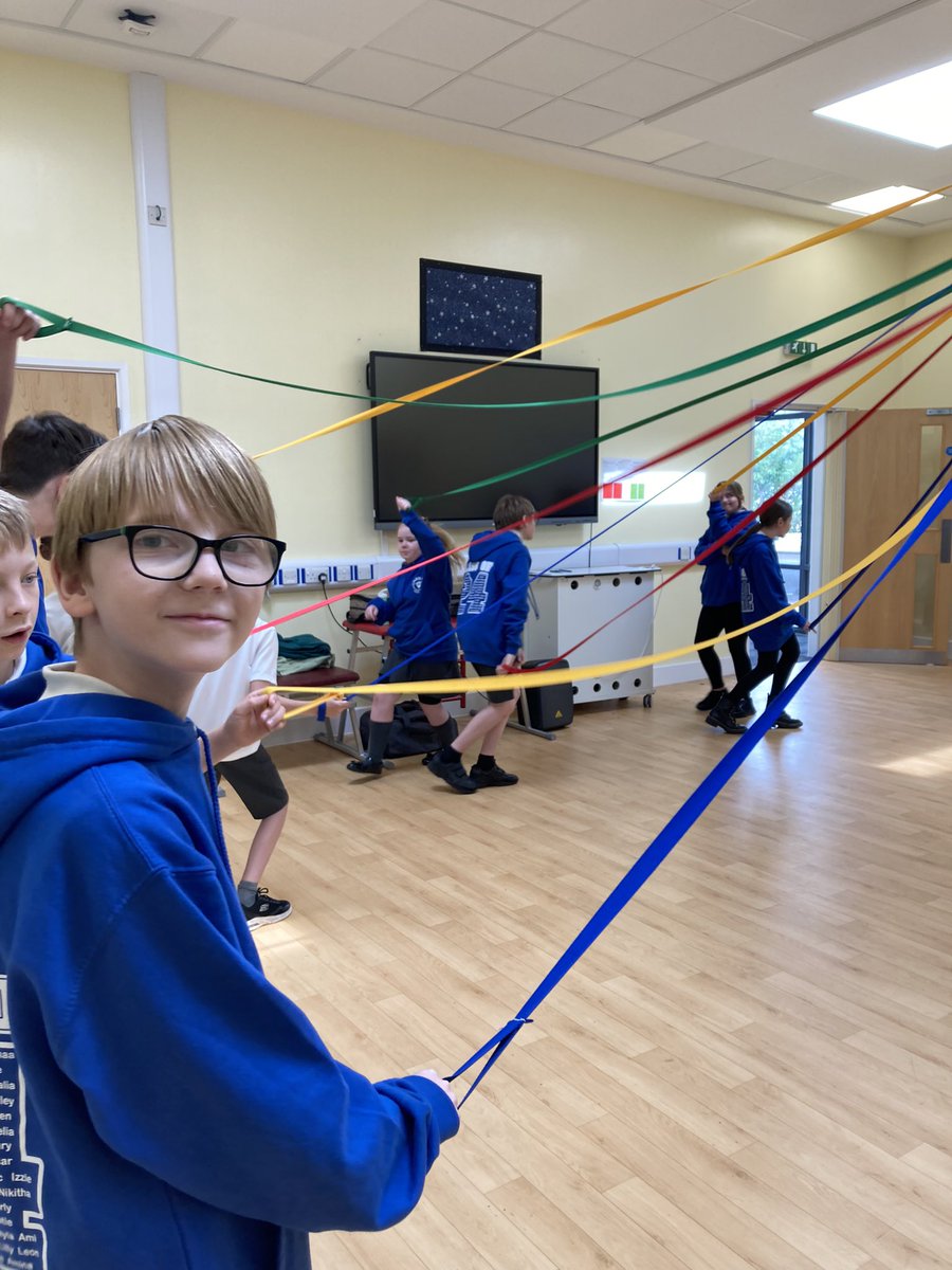 Great maypole fun across the school this week with <a href="/alisonrowley/">Alison Rowley</a>