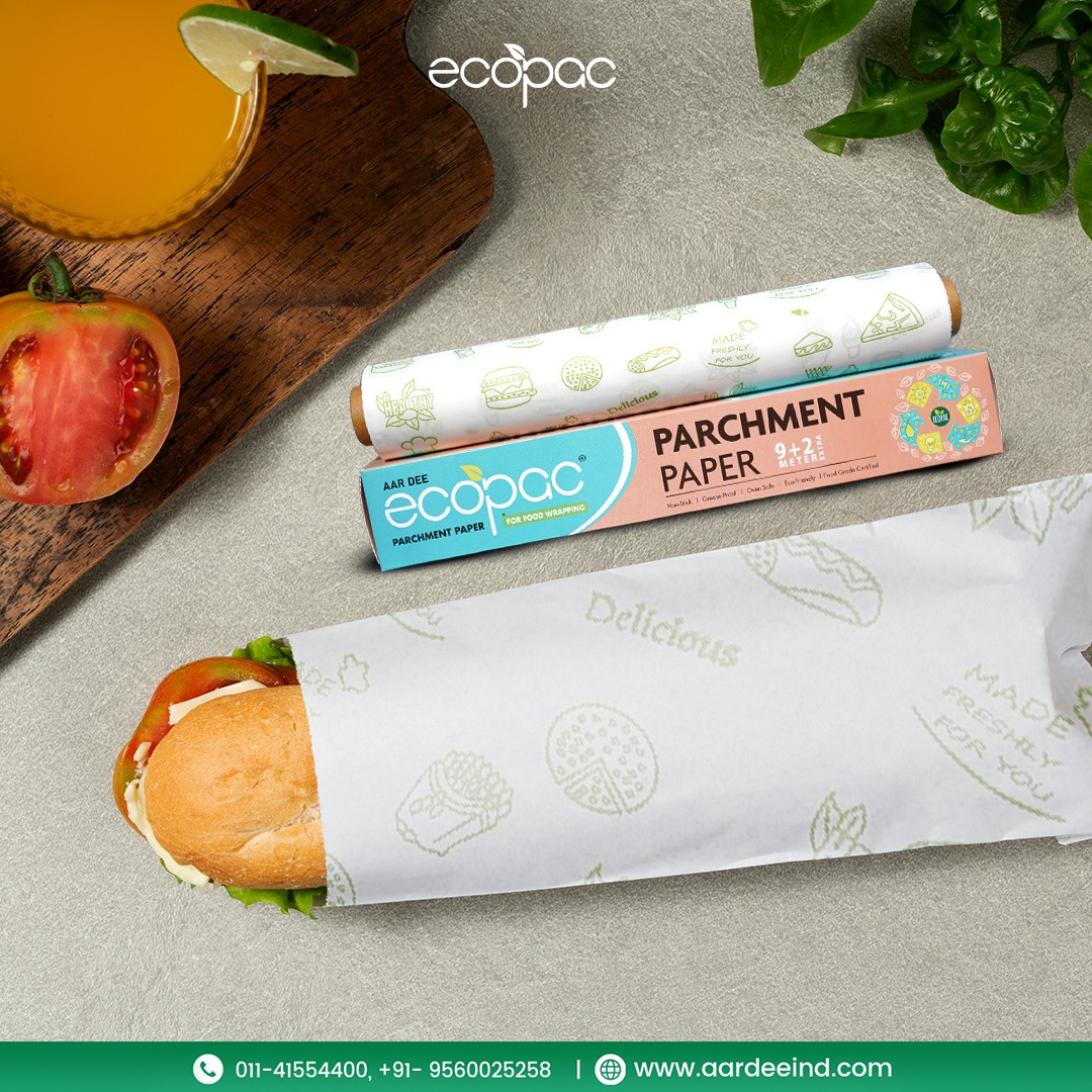 Sustainable, heat-resistant, and nonstick - Ecopac, your perfect parchment pick🌱♻️

 #EcoFriendlyLiving #reducewaste #GreenSolutions #SealWithEcopac #SustainableChoices #PlasticFree #savetheplanet #EcoLiving #GreenFuture #AluminiumFoil #ClingFilm #EcoPackaging #ParchmentPaper