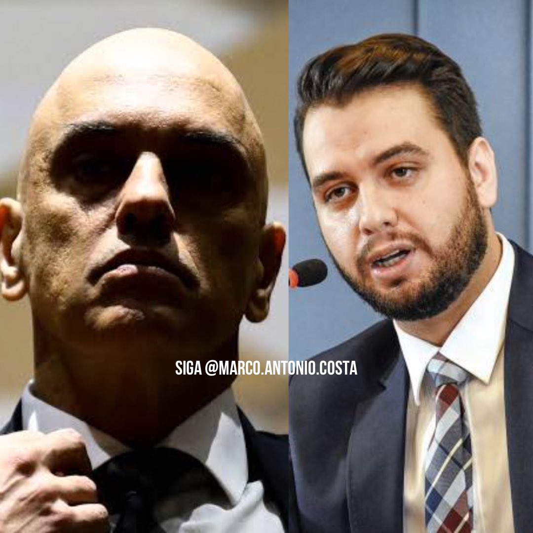 🚨URGENTE: Alexandre de Moraes rejeita novo pedido de soltura de Filipe Martins, ex-assessor de Bolsonaro. Martins está preso há quase 100 dias, acusado de ter feito uma viagem que nunca ocorreu.