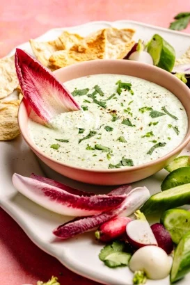 Spicy Green Feta Sauce