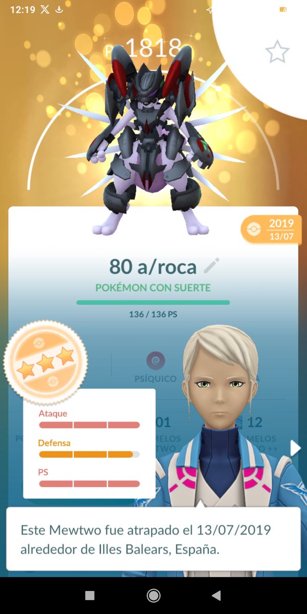 Tendría que a ver sido perfecto.. Niantic te odio.. 🙄