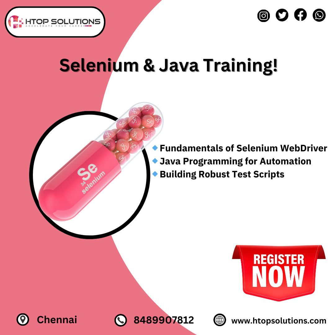 htop_online's tweet image. Are you ready to elevate your skills and dive into the world of automated testing? Our comprehensive Selenium with Java Training is designed just for you!
#Java #selenium #seleniumjava #javatarin #ArtificialIntelligence #DataScience #DeepLearning #NeuralNetworks