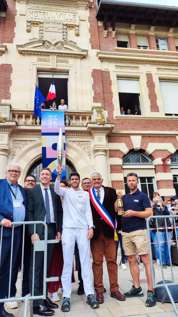 🔥 Etape Villemur-sur-Tarn : ✅ 🤩 #FlammeOlympique