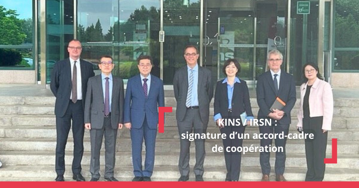 IRSNFrance's tweet photo. 🇰🇷Republic of #Korea | Strengthening our collaborations with Korean organizations in #nuclear #safety (#KINS and @atom_kaeri) and #medical applications (#KIRAMS): IRSN has renewed various #cooperation framework #agreements 👉https://t.co/LySQibK83g https://t.co/XNY1FxoHGa