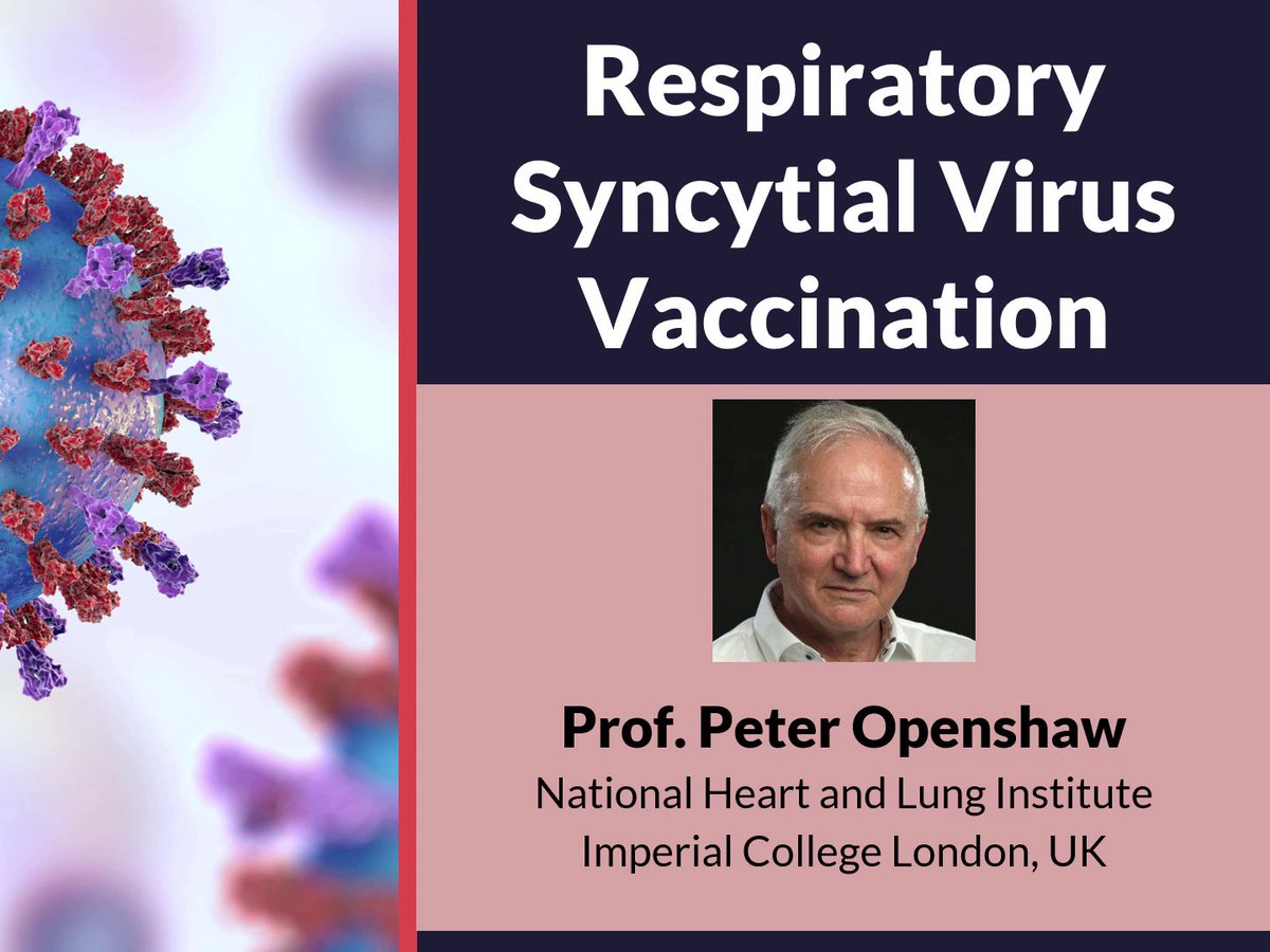 💡 Exciting times for Respiratory Syncytial Virus Vaccines! Watch Prof. Peter Openshaw’s recent overview as he addresses RSV's impact across all ages and recent promising vaccine trials. Click below for full access 👇 try.hstalks.com/tblsc-a/?sourc…