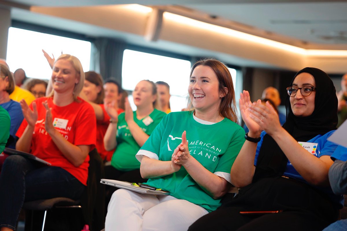 We have reached the final day of AmCham's 2024 Emerging Leaders Hackathon. #AmChamHackers #AmChamLeaders @Accenture_Irl @Emergenetics_