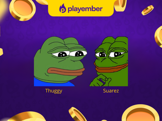 GM #Bitcoin People!

Appreciation always goes to our Loyal Community! 🫂

We are thrilled to announce that two loyal people will be hosting the game night 🎮

Thuggy will host Poker TODAY at 5 PM UTC 😡 
Suarez will host StopotS on SUNDAY at 5 PM UTC 🤡

Total of 20K $SATS in the