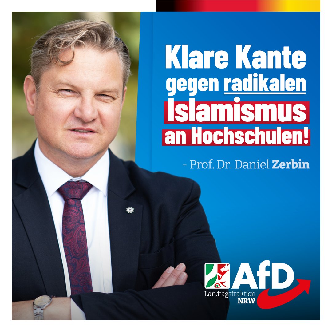 Ramadan-Feste  mit Gruppengebet auf dem Uni-Campus und Einschüchterungen jüdischer Studenten zeigen: NRW braucht einen Kodex, der die Religionsausübung an Hochschulen nach dem Grundgesetz regelt!

#AfD #ltNRW #Wissenschaftsfreiheit