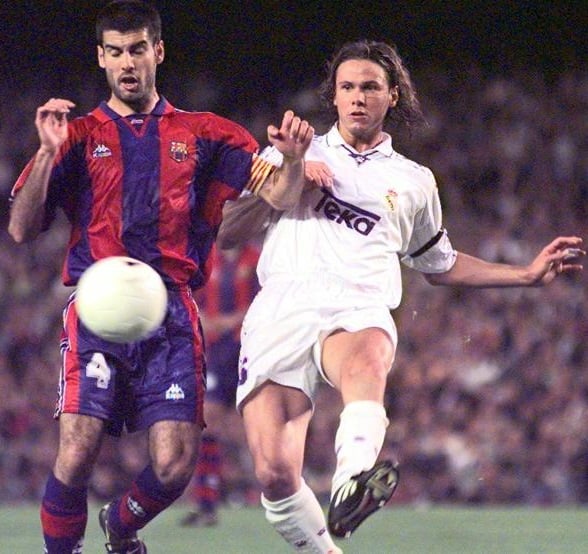 Pep Guardiola vs Fernando Redondo.