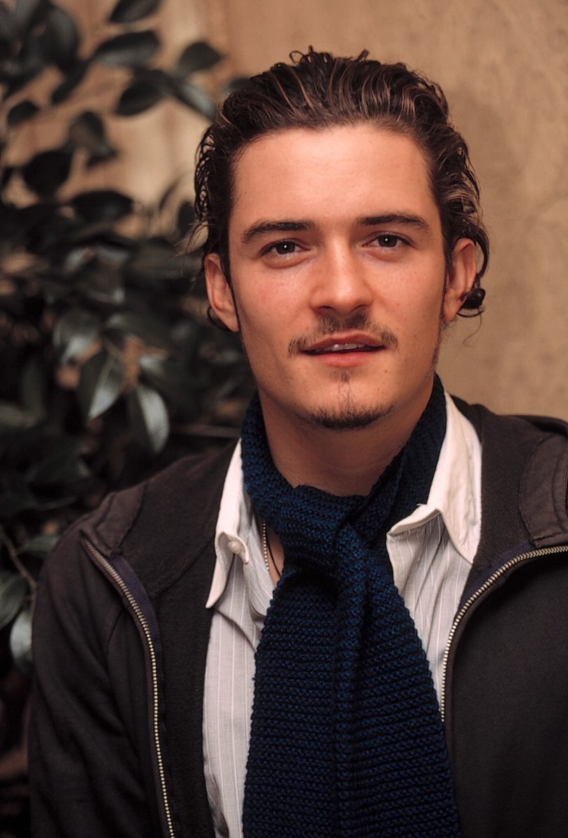 Orlando Bloom at a LOTR press conference