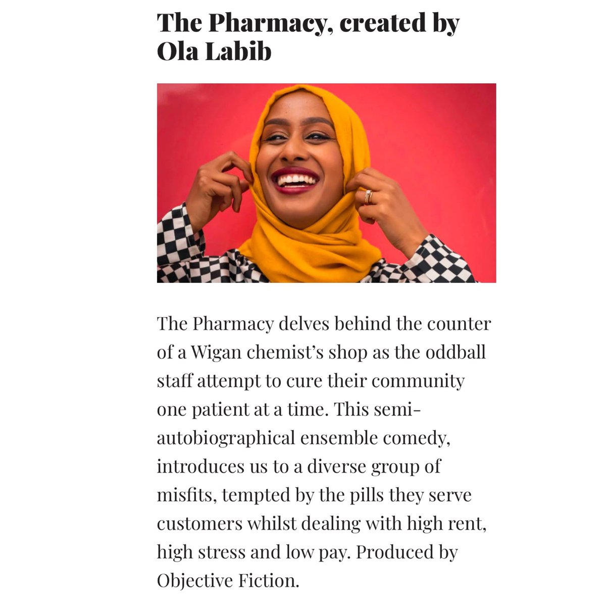 CHANNEL 4 HAS COMMISSIONED THE PHARMACY 😱 A SCRIPTED PROJECTED I CREATED AND WROTE 😭❤️ I watch @rickygervais The Office and love it - my fellow pharmacist can back me when I say, the anecdotes in a pharmacy are endless 🤣 Commissioned: C4 Blaps. #thepharmacy #pharmacy