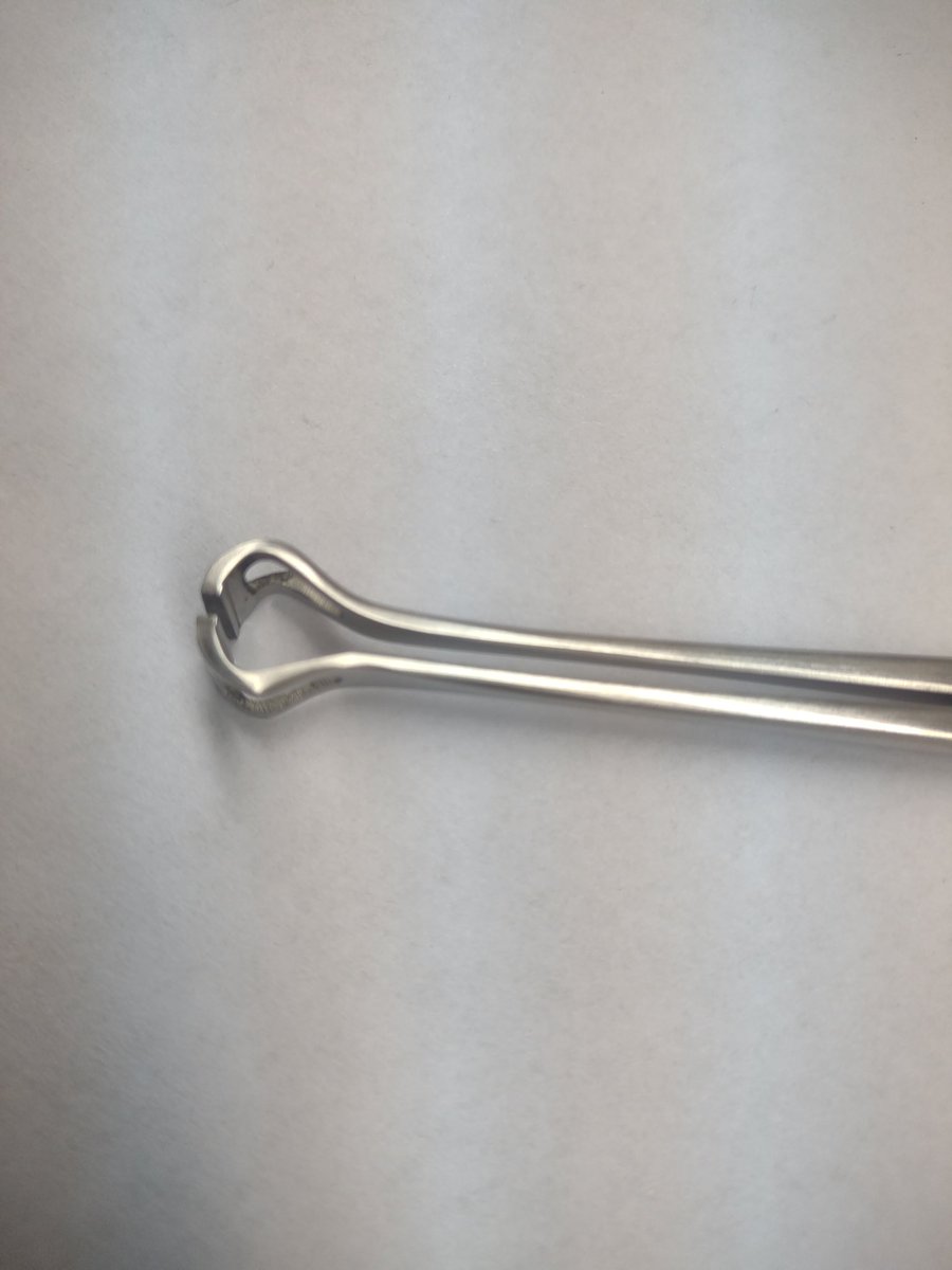 ASurgico's tweet image. Babcock Forceps 
#babcockforceps #ENTinstruments #ENTsurgery #Otolaryngology #ENTdoctor #MedicalDevices #ENTtools #SurgicalInstruments #ENTcare   #Healthcare #Forceps #MedicalEquipment #SurgicalInstruments #MedicalDevices #OperatingRoom #SurgeryTools #SurgicalEquipment #MedTech