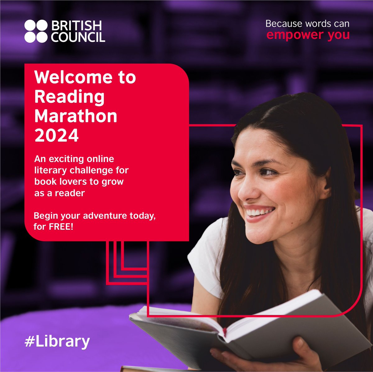 Ready. Set. Read. 📚 Calling all literary minds this summer to the @inBritish Reading Marathon. Your mission, should you choose to accept it, is to complete reading 4 books within two months borrowed from British Council’s curated library collection. 🔗 britishcouncil.org/events/reading…