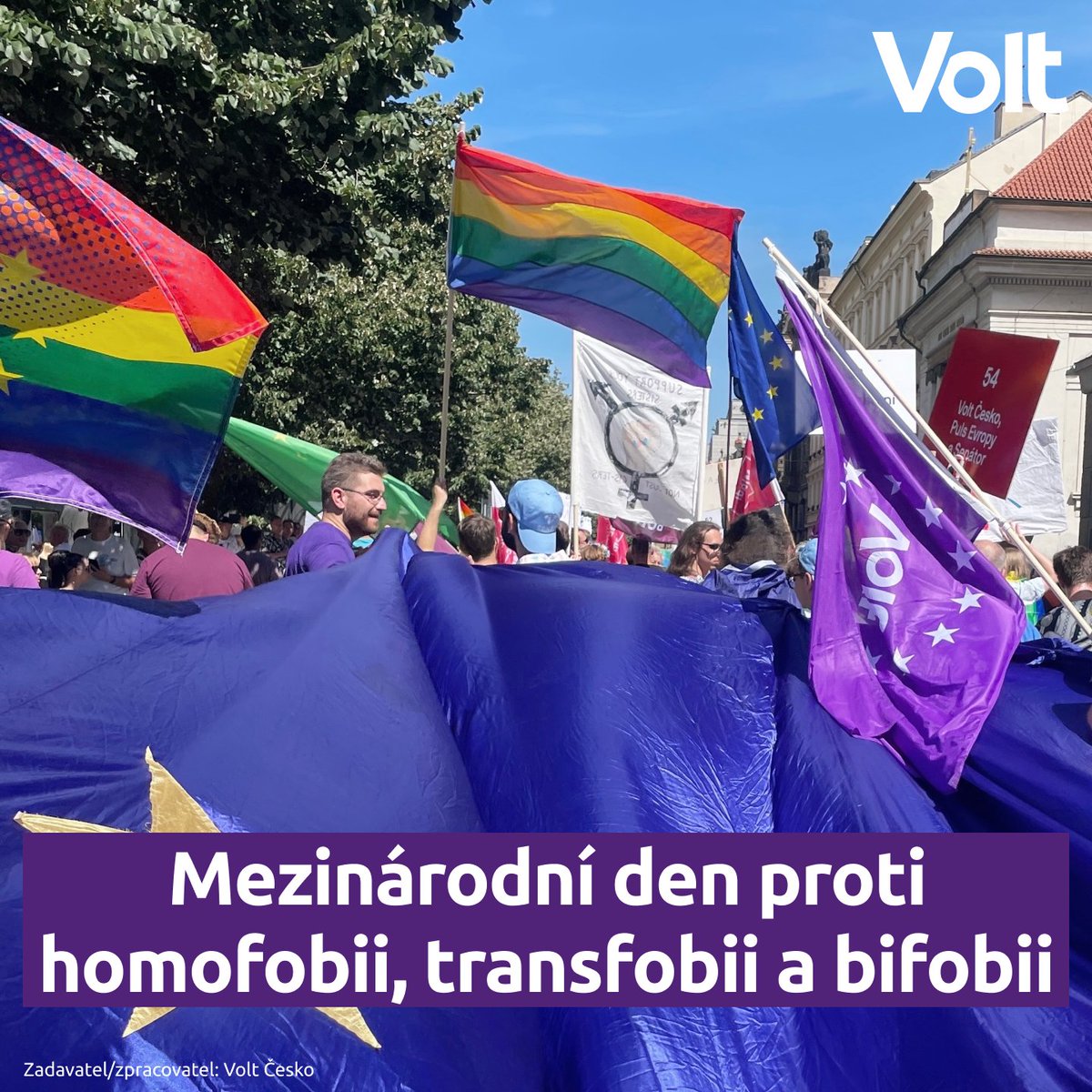 U příležitosti Mezinárodního dne proti homofobii, bifobii, intersexfobii a transfobii máme symbolická tři přání: -Aby politická reprezentace přestala bezdůvodně útočit na nevinné osoby kvůli jejich identitě či jiné sexuální orientaci. -Aby naše i budoucí generace vyrůstaly v