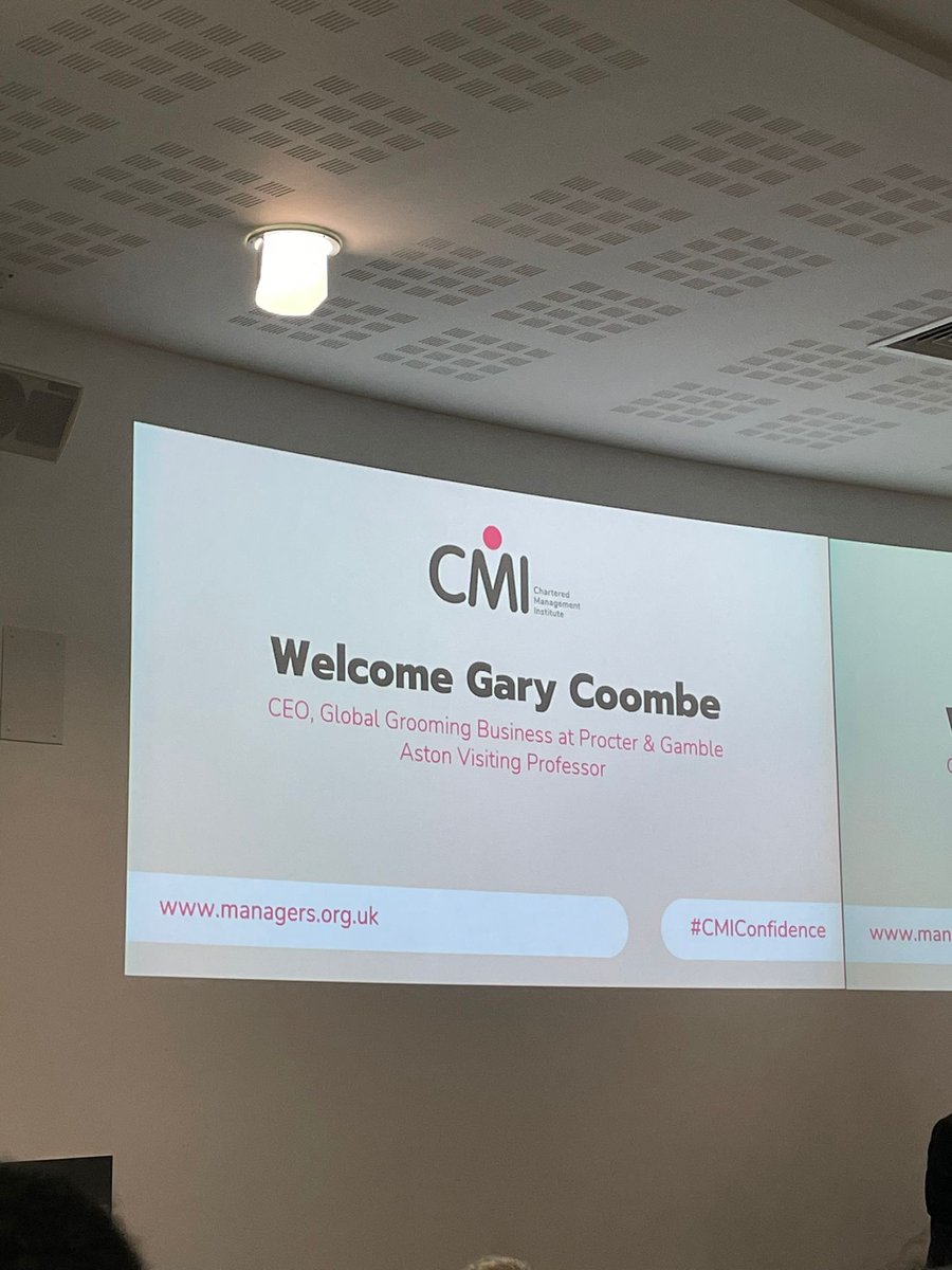 Yesterday, @AstonUniversity graduate Gary Coombe captivated attendees with a talk on the dynamic world of sports marketing. Attendees gained insights into how Gillette has been a pioneer in associating its brand with sports to elevate its brand.