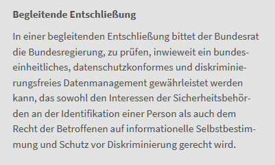 Das Erwartete ist eingetreten. Der Bundesrat hat das #SBGG passieren lassen. Nicht einmal Sicherheitsbedenken konnten das Gremium dazu bewegen, STOPP zu sagen.
Lediglich eine lauwarme Empfehlung wurde abgegeben. 

Frauenrechte? Kinderschutz? Fehlanzeige!