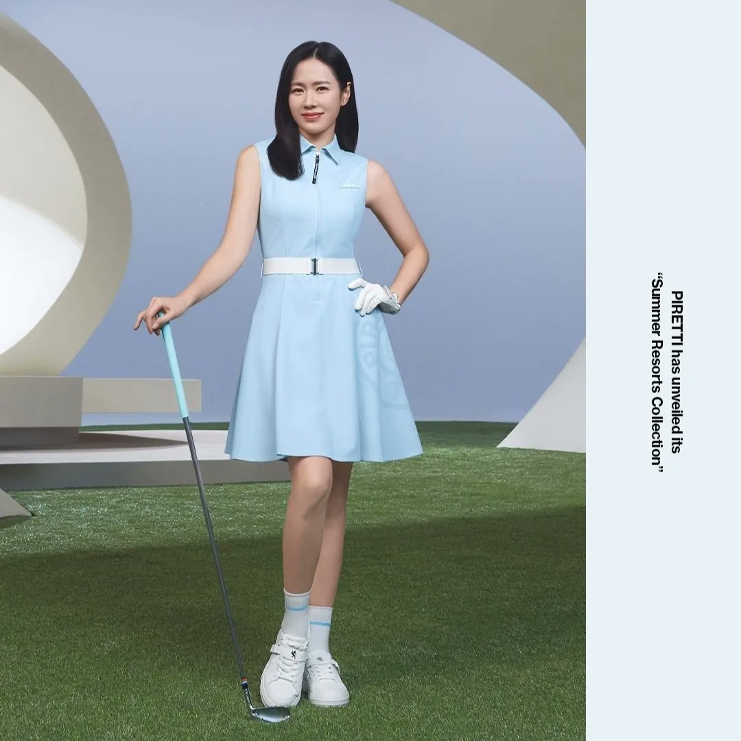 Son YeJin X Piretti 2024 Summer Collection 🏌‍♀️⛳️