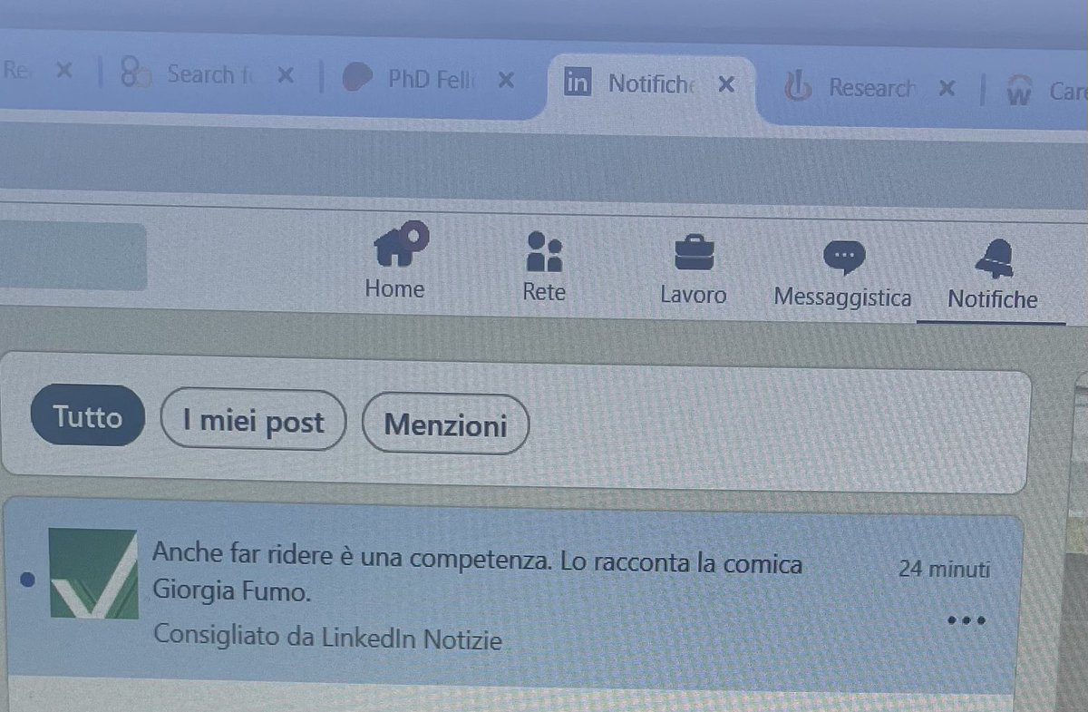 Già ce li vedo i recruiters che si sbellicano con le mie competenze 
🤡